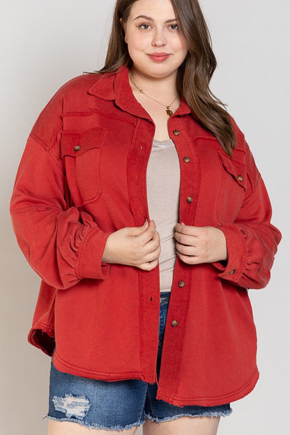 A Jacket With 4 Pockets With 2 Flap Pocket On Front Bust And 2 Bottom Side Pockets