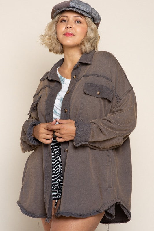 A Jacket With 4 Pockets With 2 Flap Pocket On Front Bust And 2 Bottom Side Pockets