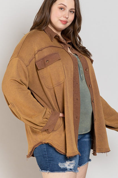 A Jacket With 4 Pockets With 2 Flap Pocket On Front Bust And 2 Bottom Side Pockets