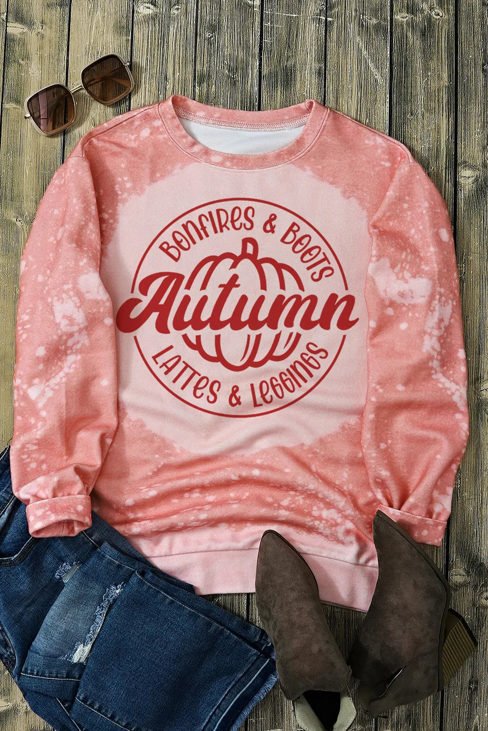 Letter Graphic Long Sleeve Sweatshirt