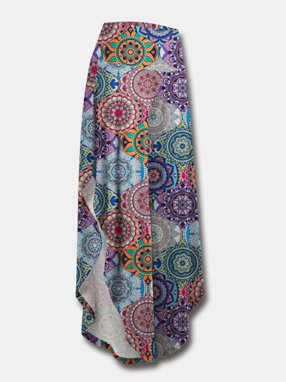 FAM-FAM Printed Wide Leg Pants