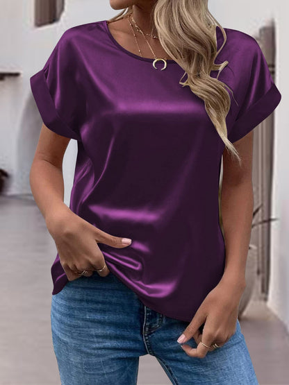 Round Neck Short Sleeve T-Shirt