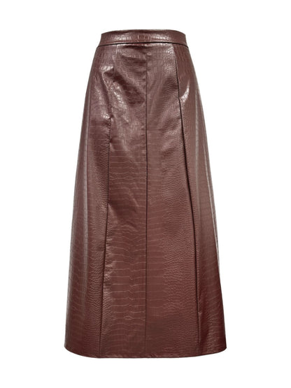 High Waist Midi Skirt