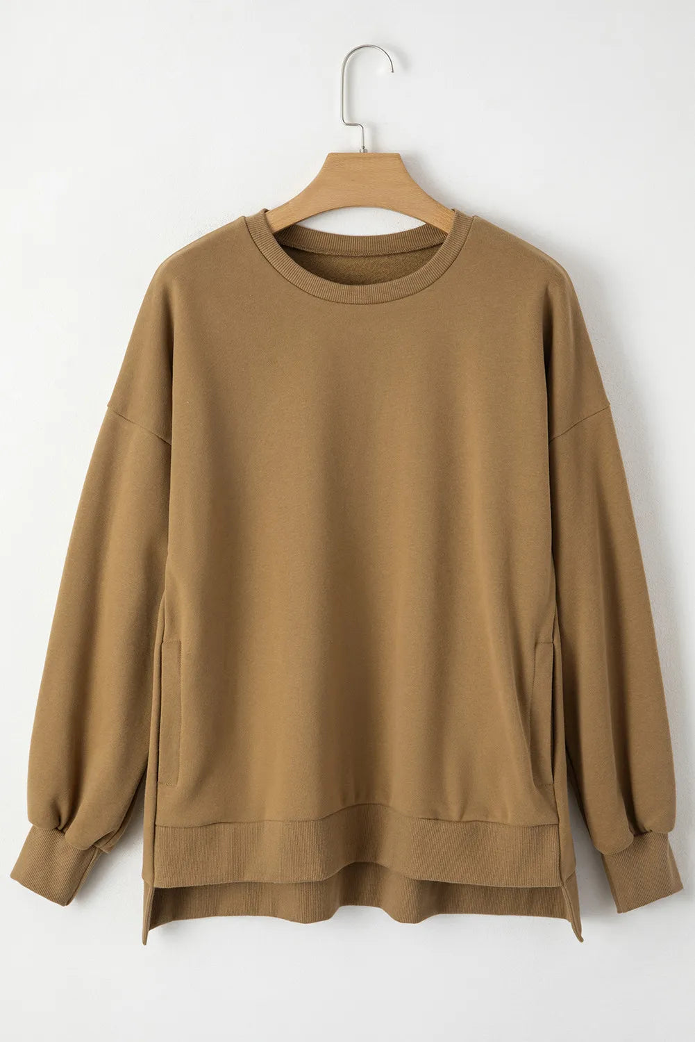 Round Neck Long Sleeve Sweatshirt