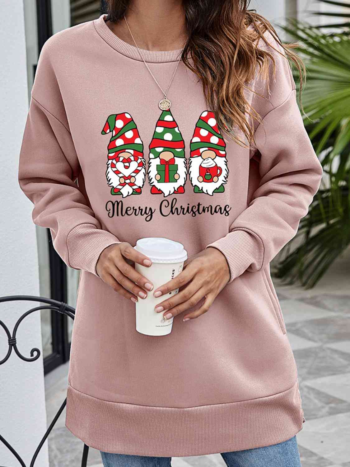 MERRY CHRISTMAS Graphic Sweatshirt