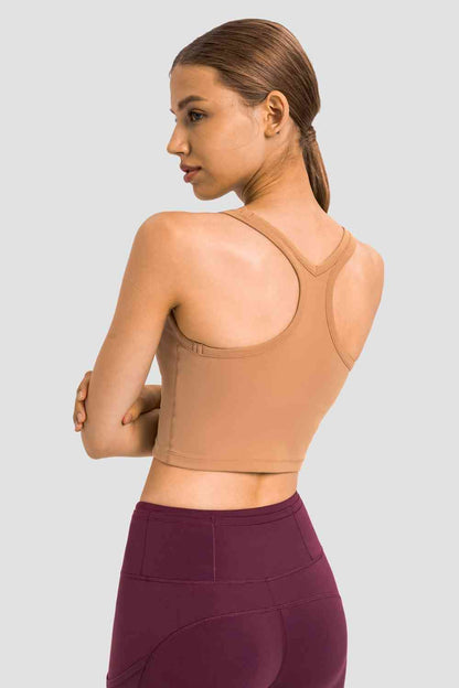 Racerback Sports Bra