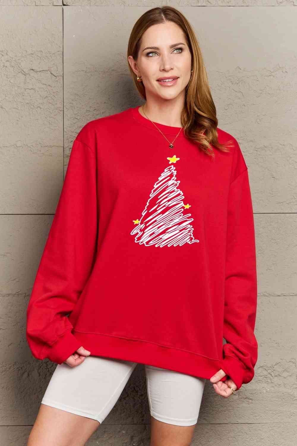 Simply Love Full Size Graphic Sweatshirt