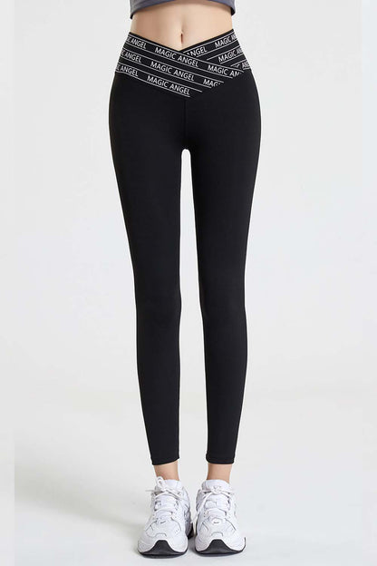 Wide Waistband Sports Pants