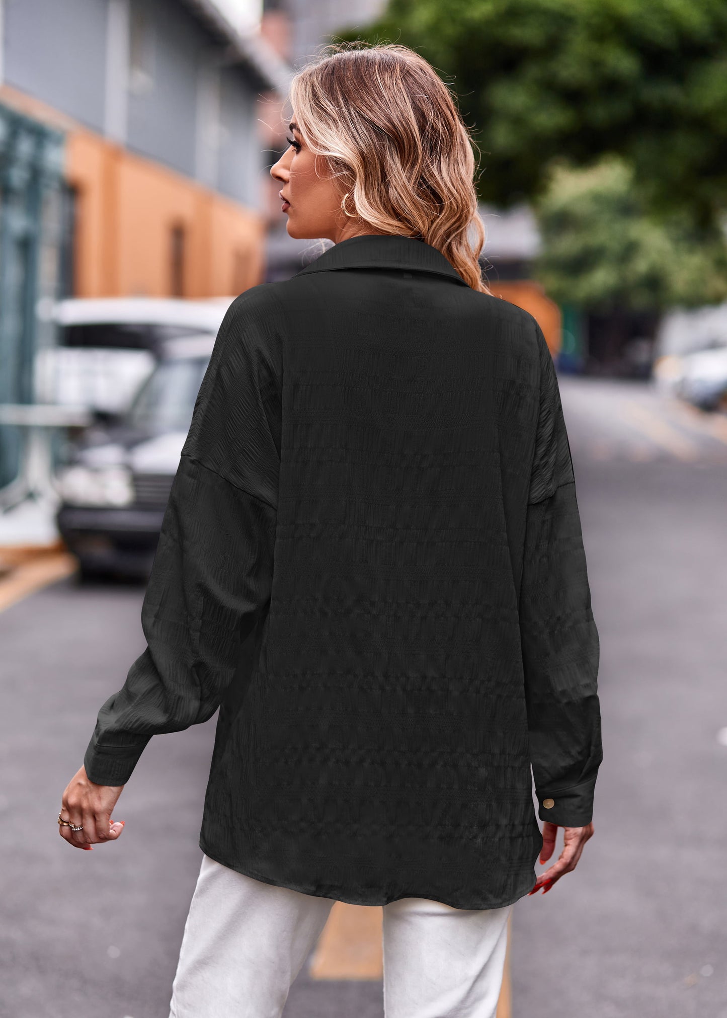 Dropped Shoulder Longline Shirt