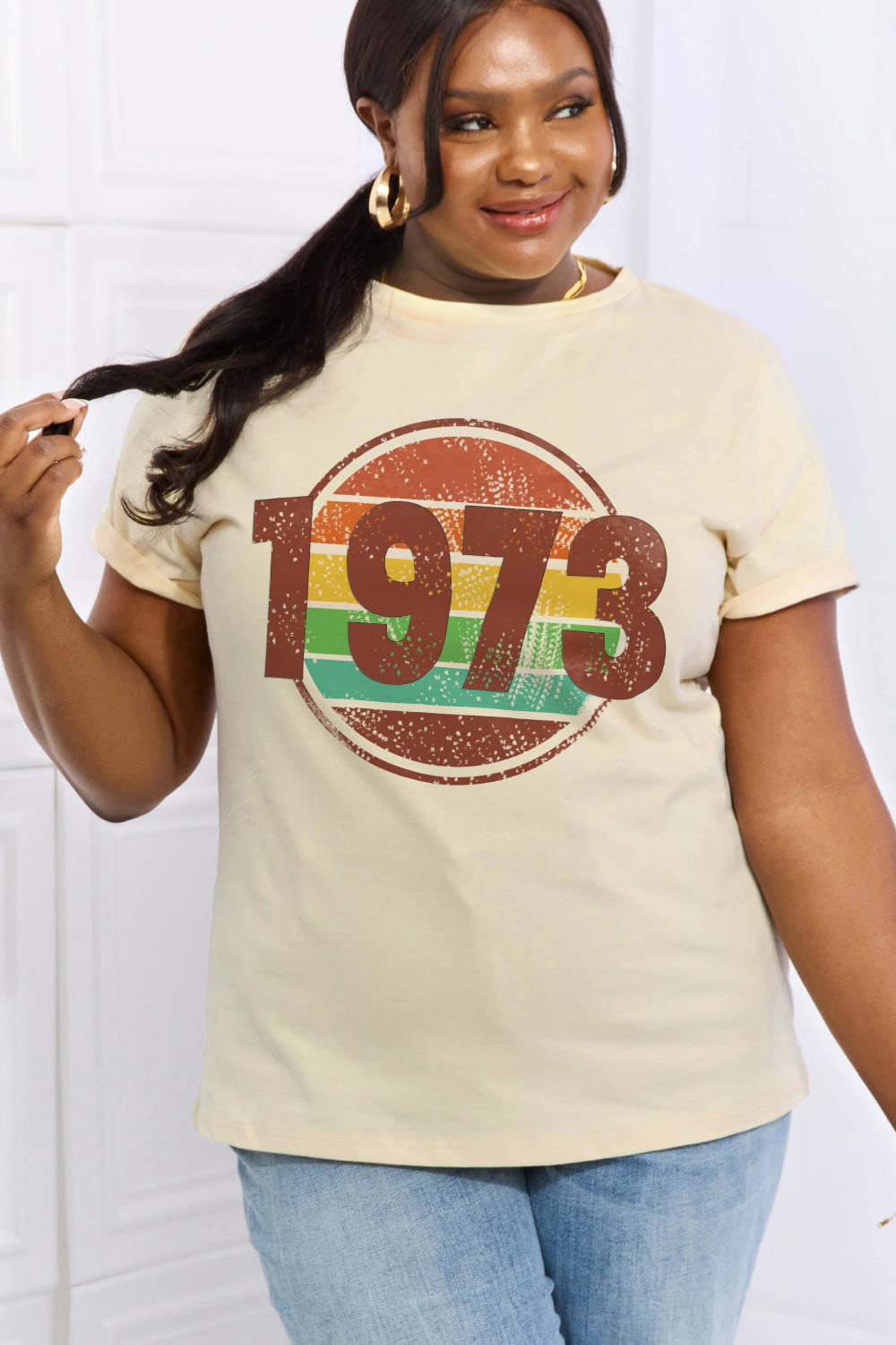 Simply Love Simply Love Full Size 1973 Graphic Cotton Tee